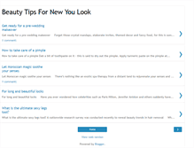 Tablet Screenshot of beautytipsfornewu.blogspot.com