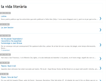 Tablet Screenshot of lavidaliteraria.blogspot.com