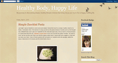 Desktop Screenshot of healthybody-happylife.blogspot.com