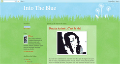 Desktop Screenshot of eveintoblue.blogspot.com