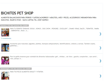 Tablet Screenshot of bichitospetshop.blogspot.com