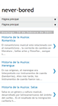 Mobile Screenshot of never-bored.blogspot.com