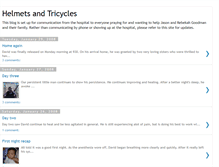 Tablet Screenshot of helmetsandtricycles.blogspot.com