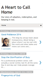 Mobile Screenshot of aheartocallhome.blogspot.com