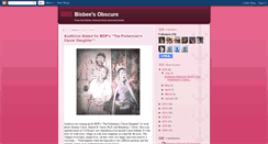 Desktop Screenshot of bisbeesobscure.blogspot.com