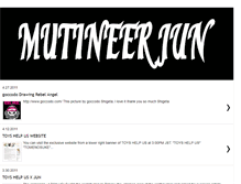 Tablet Screenshot of mutineerjun.blogspot.com