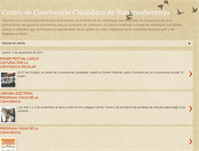 Tablet Screenshot of centrodeconvivenciaciudadana.blogspot.com