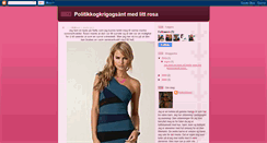 Desktop Screenshot of hildessnikksnakk.blogspot.com