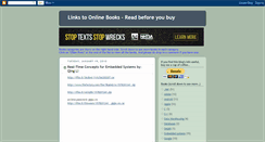 Desktop Screenshot of onlinebooklinks.blogspot.com