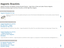 Tablet Screenshot of magnetic--bracelets.blogspot.com