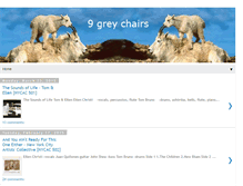 Tablet Screenshot of ninegreychairs.blogspot.com