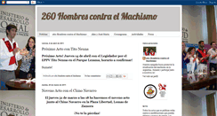 Desktop Screenshot of hombrescontraelmachismo.blogspot.com