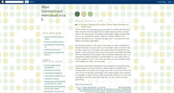Desktop Screenshot of mastinternational.blogspot.com