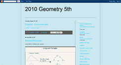 Desktop Screenshot of 2010psgeometry5th.blogspot.com