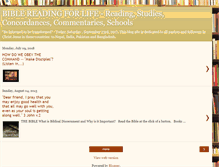 Tablet Screenshot of biblereadingforlife.blogspot.com