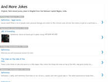 Tablet Screenshot of andmorejokes.blogspot.com
