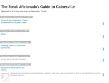 Tablet Screenshot of gainesvillemeat.blogspot.com