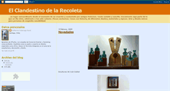 Desktop Screenshot of elclandestinodelarecoleta.blogspot.com
