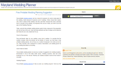 Desktop Screenshot of md-wedding-planner.blogspot.com