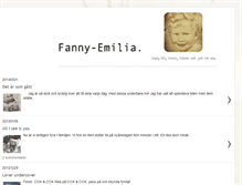 Tablet Screenshot of fanny-emilia.blogspot.com