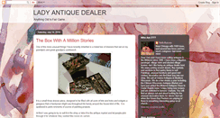 Desktop Screenshot of ladyantiquedealer.blogspot.com