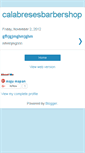 Mobile Screenshot of calabresesbarbershop.blogspot.com