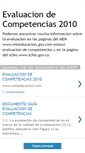 Mobile Screenshot of evaluaciondecompetencias2009.blogspot.com