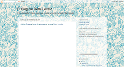 Desktop Screenshot of demiifanatiicos.blogspot.com