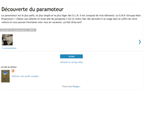 Tablet Screenshot of dcouverteduparamoteur.blogspot.com