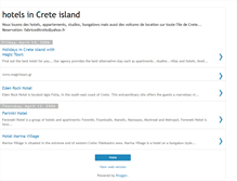 Tablet Screenshot of hotels-in-crete.blogspot.com