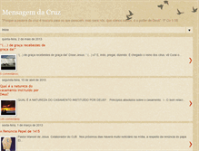 Tablet Screenshot of mensagemdacruz-djalma.blogspot.com