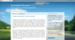 Desktop Screenshot of joseomar-tecnologiaeducativa.blogspot.com