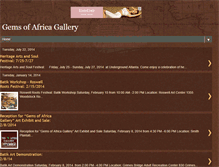 Tablet Screenshot of gemsofafricagallery.blogspot.com