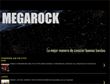Tablet Screenshot of megarock-bandas.blogspot.com