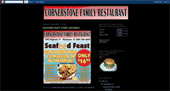 Desktop Screenshot of cornerstonefamilyrestaurant.blogspot.com