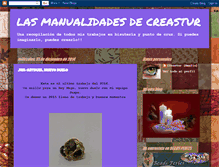 Tablet Screenshot of creacionescreastur.blogspot.com