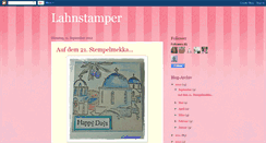 Desktop Screenshot of lahn-stamper.blogspot.com