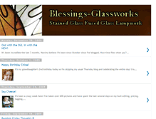 Tablet Screenshot of blessings-glassworks.blogspot.com