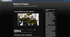 Desktop Screenshot of gaticosciegos.blogspot.com