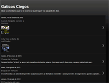 Tablet Screenshot of gaticosciegos.blogspot.com