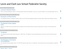 Tablet Screenshot of lclarkfedsoc.blogspot.com