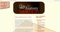 Desktop Screenshot of anatomymurders.blogspot.com