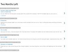 Tablet Screenshot of lasttwomonths.blogspot.com