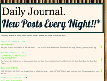 Tablet Screenshot of dailyperiodical.blogspot.com