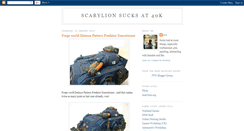 Desktop Screenshot of isuckat40k.blogspot.com