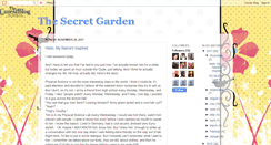 Desktop Screenshot of lynzissecretgarden.blogspot.com