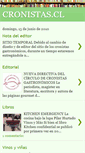 Mobile Screenshot of cronistaschile.blogspot.com