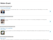 Tablet Screenshot of helengrantbooks.blogspot.com