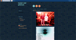 Desktop Screenshot of harperandjohnson.blogspot.com