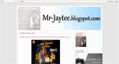 Desktop Screenshot of mr-jaytee.blogspot.com